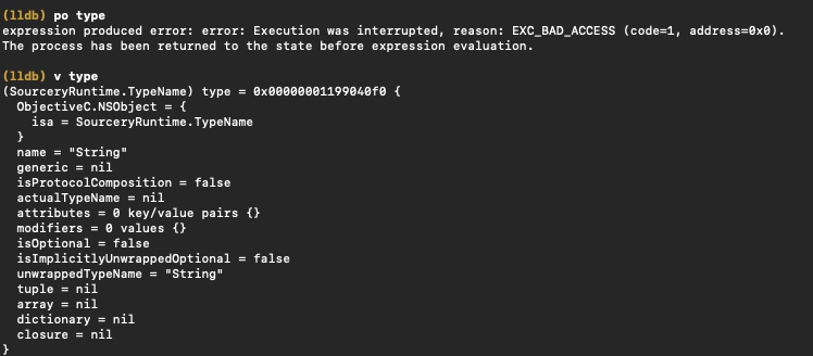 Optimize debugging in Xcode: ‘v/vo’ vs ‘po/p’ in LLDB