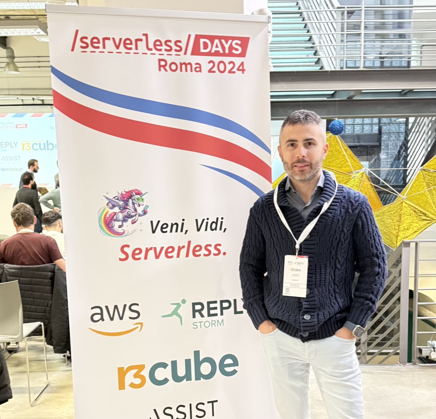 ServerlessDays Rome 2024: AI, Cloud & Real Connections